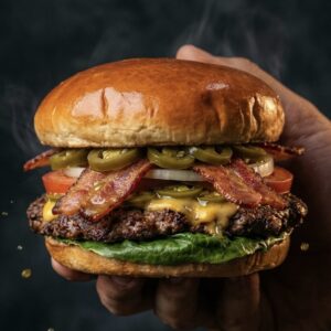 Jalapeno Kick burger