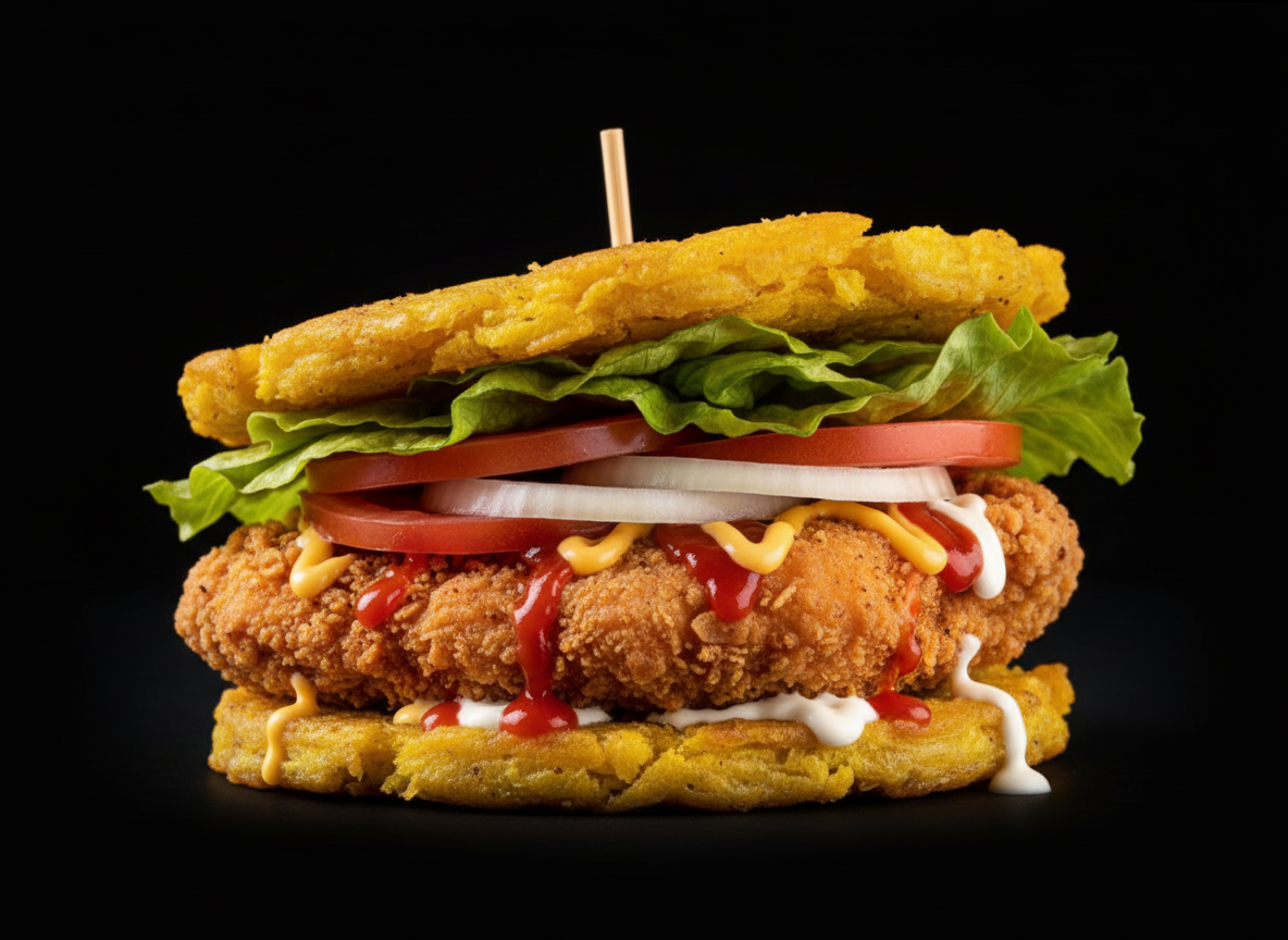 Platano Power burger